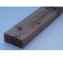 3.6m x 38mm x 75mm Green Treated Fence Rail