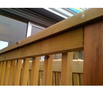 4.2m 70 x 33 subrail dressed treated