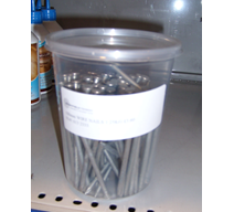 100mm Galvanised Nails Pack 2.5kg