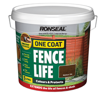 RONSEAL COUNTRY OAK FENCELIFE 1 COAT 5L