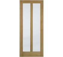 78X33 OAK VERMONT 2L WITH CLEAR GLASS