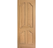 2040X826X40MM OAK RICHELEIU RMS SOLID 4 PANEL