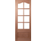 78X27 KENT 8 LIGHT WITH CLEAR BEV GLASS H/WOOD image 1