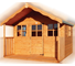 The Lady Bird Cottage 5 x 7 (no Veranda) supply & erect image 1
