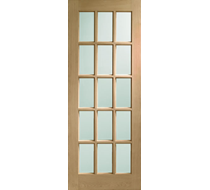 1981 x 838 x 35mm (33")Internal Oak SA77 with Clear Bevelled Glass