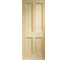 2032 x 813 x 35mm (32")Internal Vertical Grain Clear Pine Edwardian 4 Panel image 1