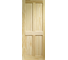 1981 x 762 x 44mm (30")Internal Clear Pine Victorian 4 Panel Fire Door image 1
