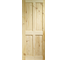 84" x 30" (762mm) x 35mm pine 4 panel door image 1