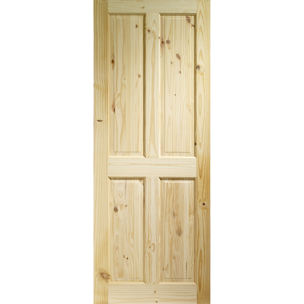84 X 32 813mm 35mm Pine 4 Panel Door Pre Finished Wooden 84 X 32 813mm 35mm Pine 4 Panel Door