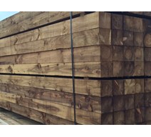 1.8m x 100mm x 100mm Timber Fence Post (Square)