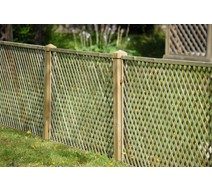 6' x 4' (1830mm x 1200mm) Lattice Trellis Fence