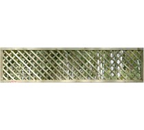 6' x 2' (1830mm x 600mm) Lattice Trellis Fence