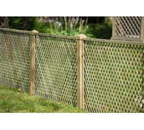 6' x 4' (1830mm x 1200mm) Lattice Trellis Fence
