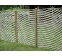 6' x 6' (1830mm x 1800mm) Lattice Trellis Fence