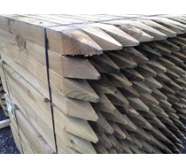 1.8m x 75mm x 75mm Timber Fence Post (Pointed)