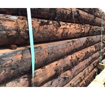 1.8m x 150mm x 100mm Rustic Brown Treated Sleeper