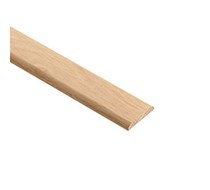 2.4m x 6mm x 21mm Oak D Shape Mould