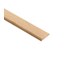 2.4m x 6mm x 21mm Oak D Shape Mould image 1