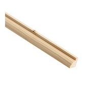 2.4m x 12mm x 15mm Pine Ovolo Glass Bead