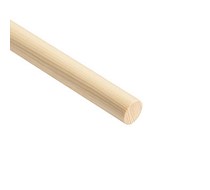 2.4m x 15mm x 15mm Pine Dowel