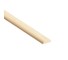 2.4m x 6mm x 25mm Pine D Shape image 1