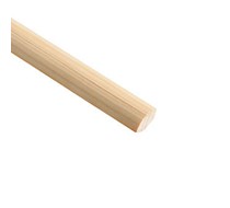 2.4m x 15mm x 15mm Pine Quadrant