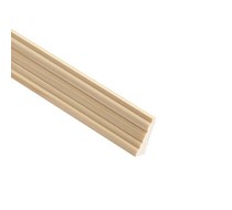 2.4m x 34mm x 12mm Pine Barrel Mould