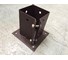 BOLT DOWN POST SUPPORT | 4"X4" 100X100 E-BROWN image 1