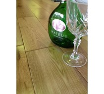 120mm Engineered Oak Flooring Flat Laquared