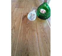 125mm Solid Oak Flooring Wheat Hand Scrapped Laquared