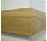 3.0m x 15 x 95 oak Bevelled MDF Veneered Skirting image 1