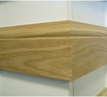 3.0m x 15 x 95 oak Og MDF Veneered Skirting