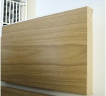 2.2m x 18 x 145 oak MDF Veneered plate