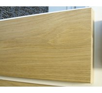 2.2m x 25 x 145 oak MDF Veneered plate