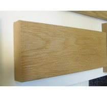 2.2m x 25 x 95 oak MDF Veneered plate