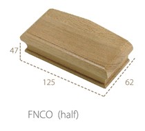 Oak Flat Half Pyramid Cap