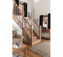 Oak Handrail Conversion Kit 13 tread and landing