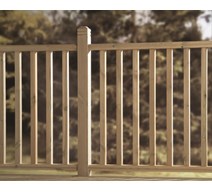 1.5m x 83 x 83 standard deckpost treated