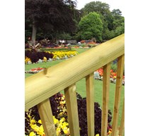 4.2m x 120 x 45 Chunky Treated Handrail
