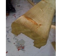 2 x 1.8m lengths x 32 x 85mm treated handrail