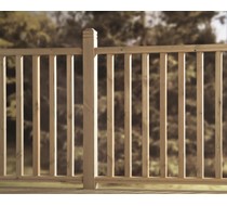1.5m x 83 x 83 standard deckpost treated