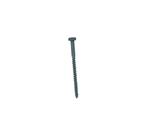 Coach Screw M7 x 100mm Hex Head