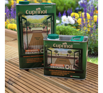 Cuprinol UV Guard Decking Oil 5L Natural Oak