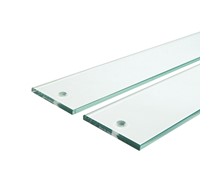 Fortress pack of 5 x 40" glass for handrail system