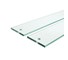 Fortress pack of 5 x 40" glass for handrail system image 1