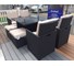 Mixed Brown Cube Dinning Set FULLY ASSEMBLED image 1