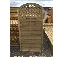 1800 x 900 Praga arched top gate