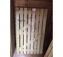 Ledged & Braced Gate 0.9x1.5 P