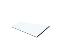 8' X 6" WHITE CONTIPLAS